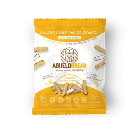Snacks de pipas de girasol | <br> Caja 12udsX50gr