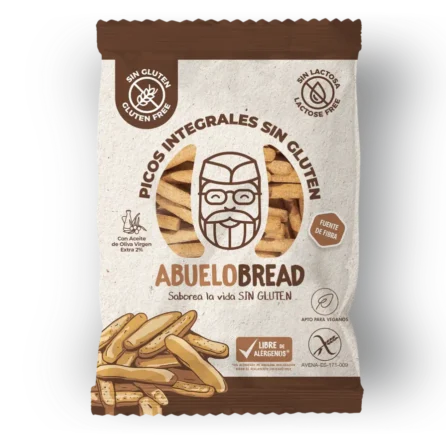 Picos integrales sin gluten | <br> Caja 12udsX80gr