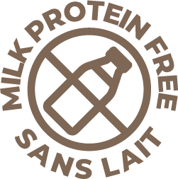 Icône sans allergènes – Sans protéines de lait