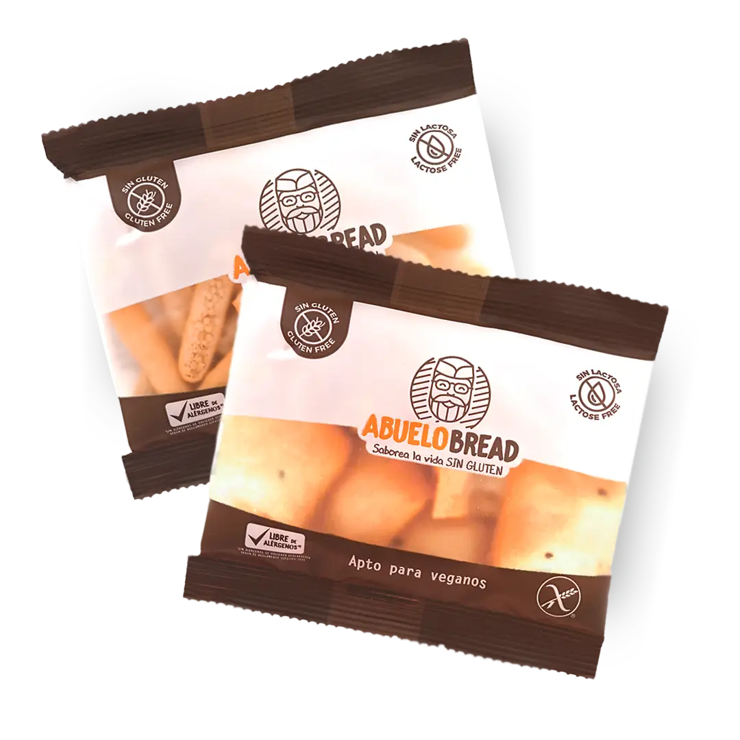Picos y regañás sin gluten de Abuelo Bread