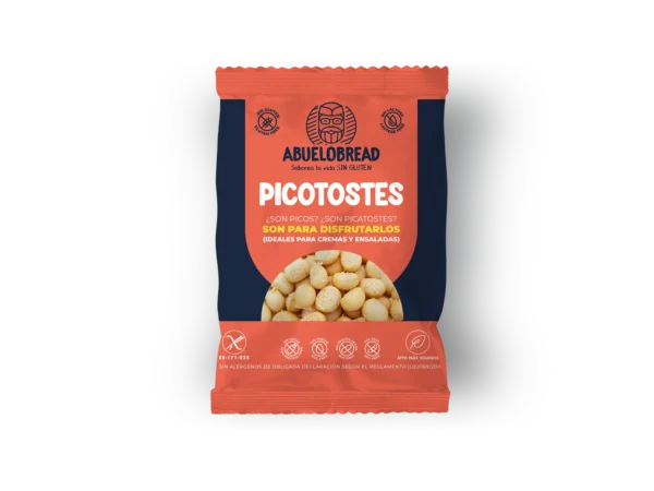 Picotostes sin gluten crujientes de Abuelo Bread