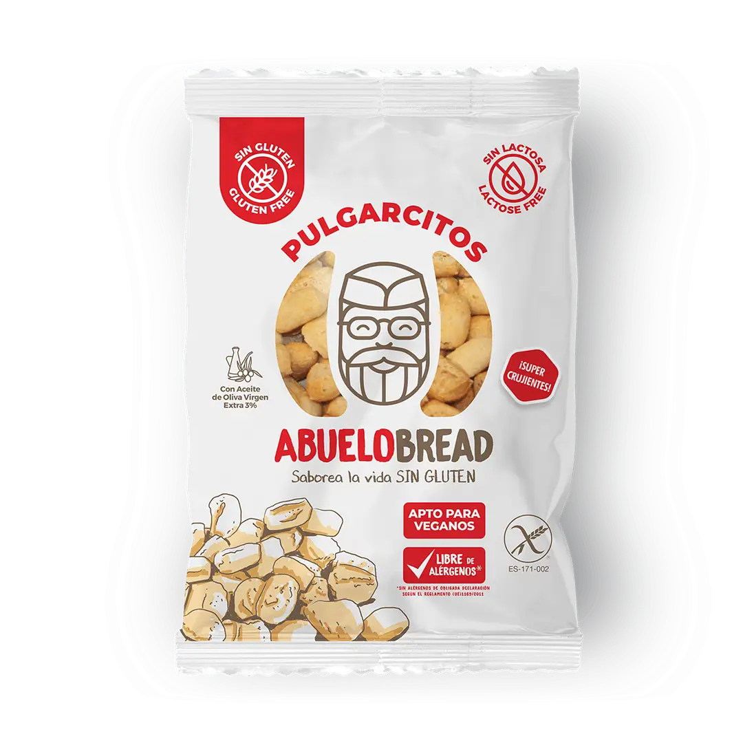 Pulgarcitos sin gluten de Abuelo Bread