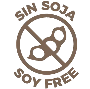 Icono sin soja – productos libres de soja y sus derivados